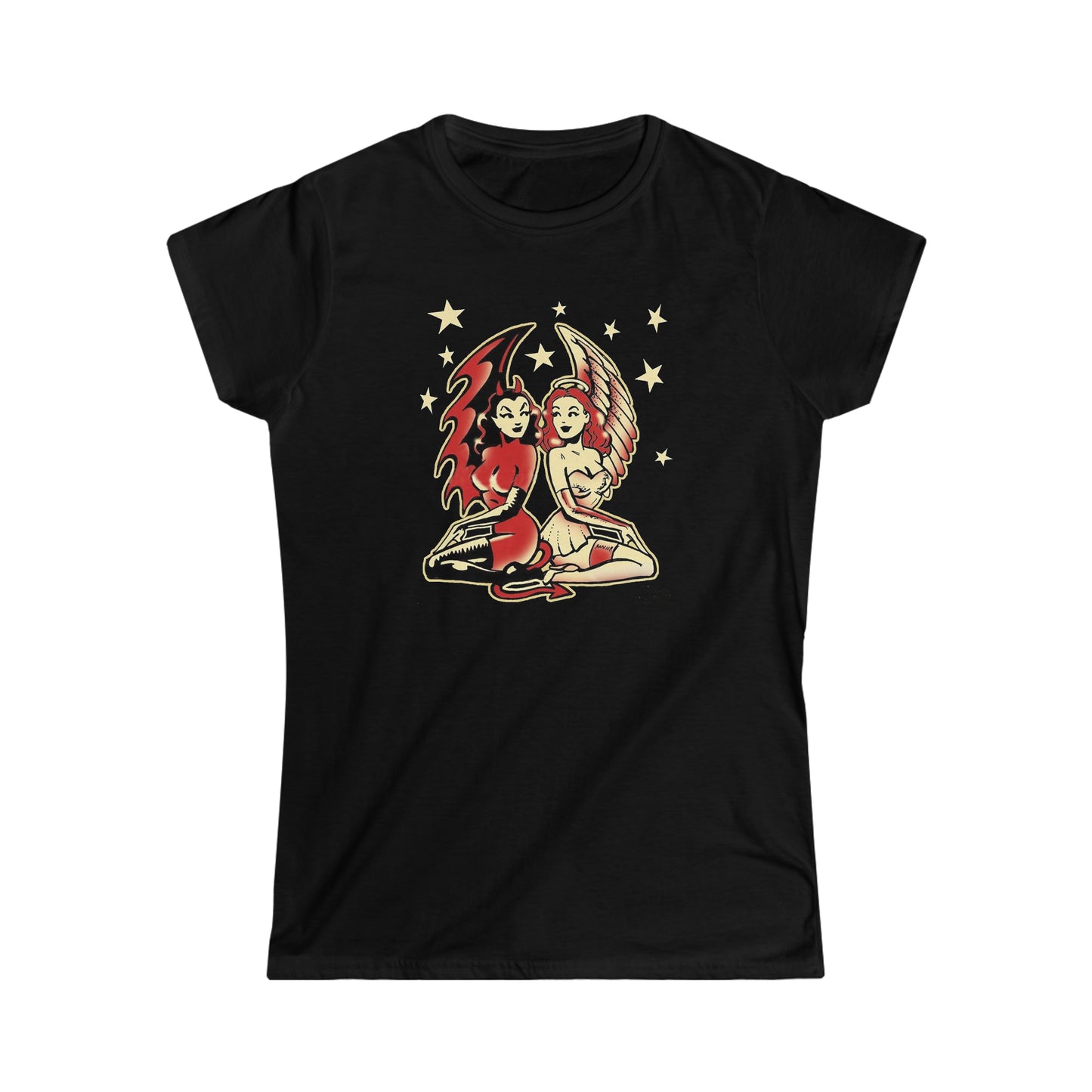 Women's Angel Devil Softstyle Tee