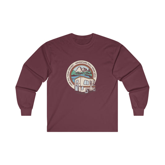 Adventure Fills My Soul Men's Ultra Cotton Long Sleeve Tee