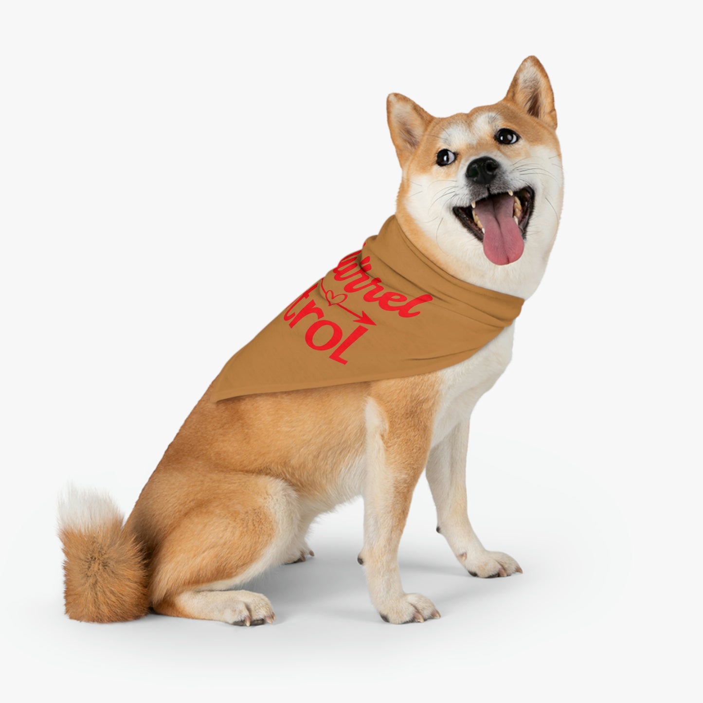 Squirrel Patrol Pet Bandana