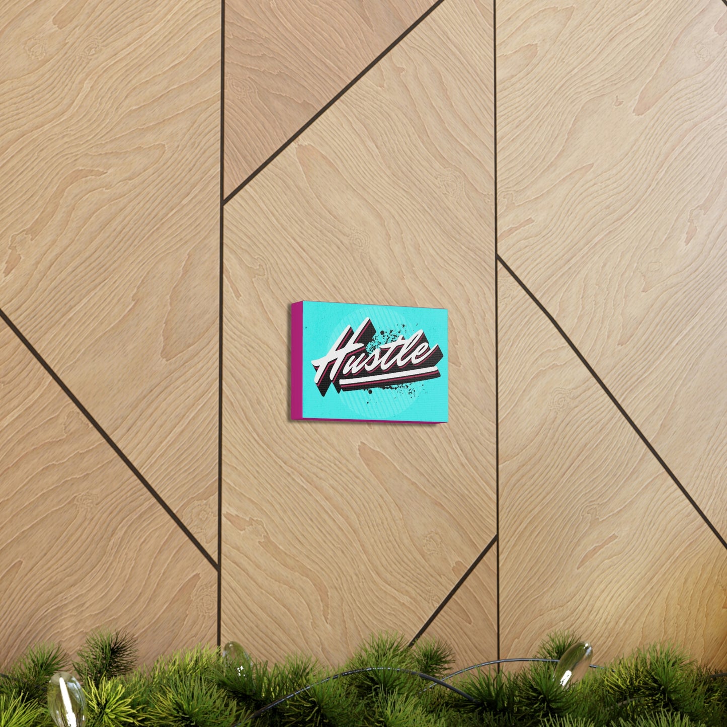 "Hustle" Canvas Gallery Wraps