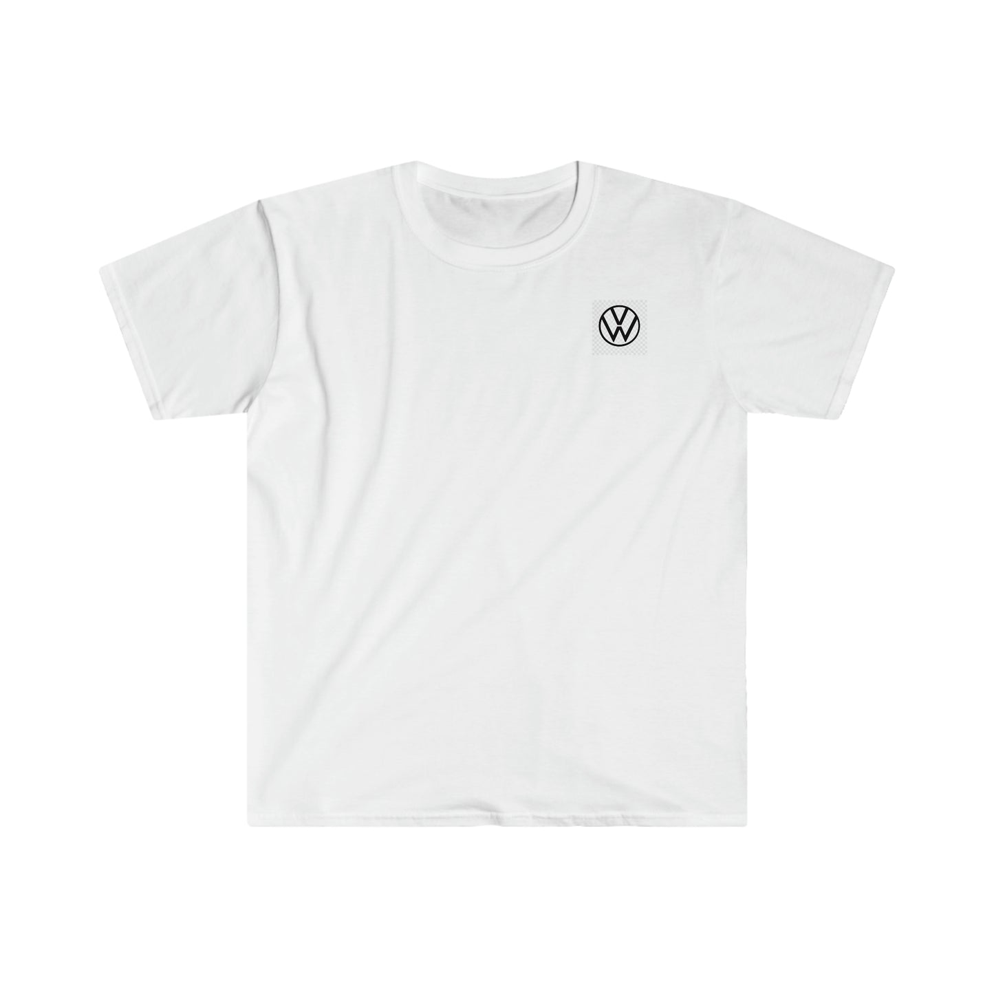 Men's VW Bus Splash Softstyle T-Shirt **UK VERSION**