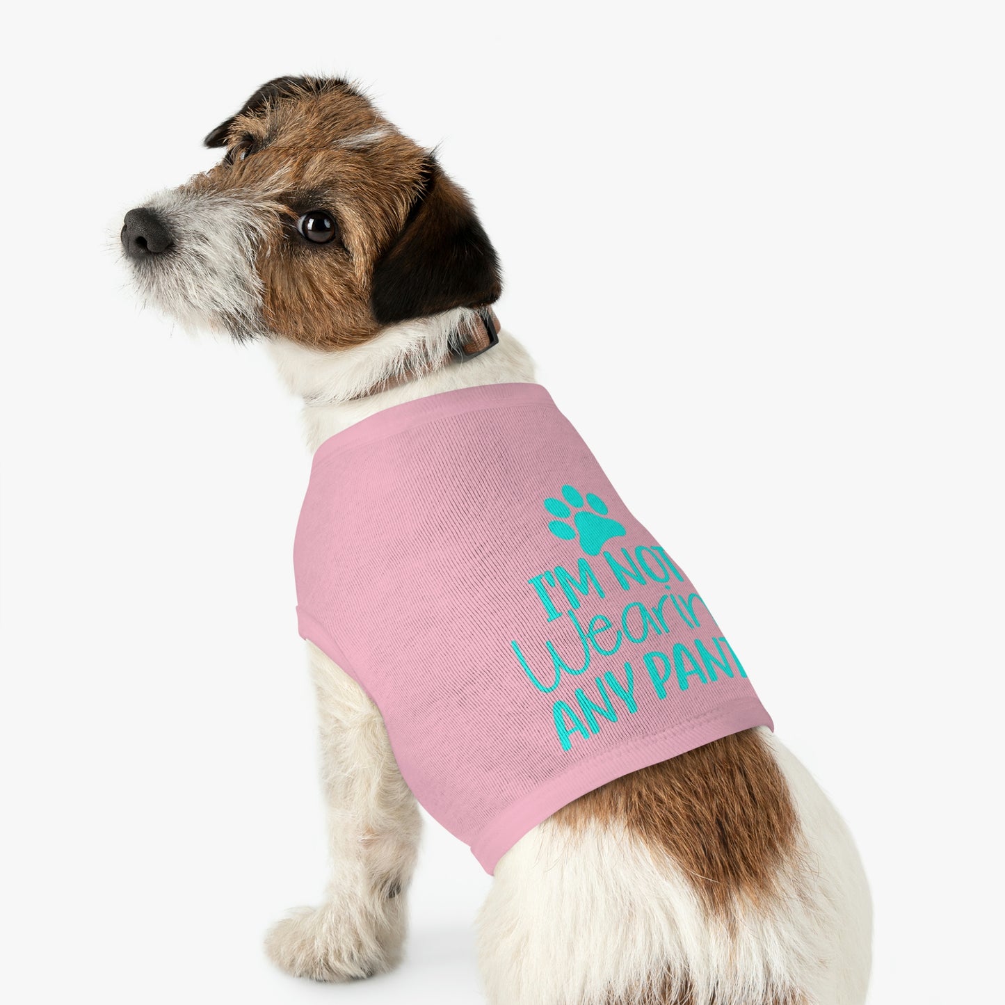 I'm Not Wearing Pants Pet Tank Top