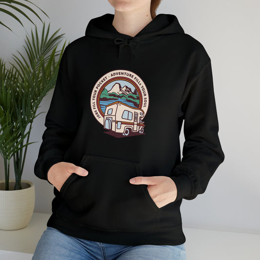 Adventure Fills My Soul Unisex Heavy Blend™ Hooded Sweatshirt