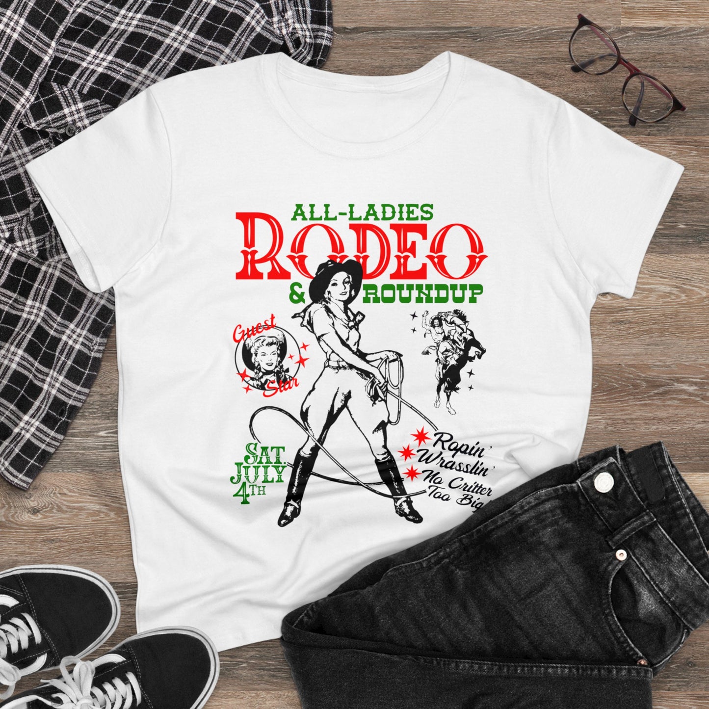 All Ladies Rodeo Cotton Tee