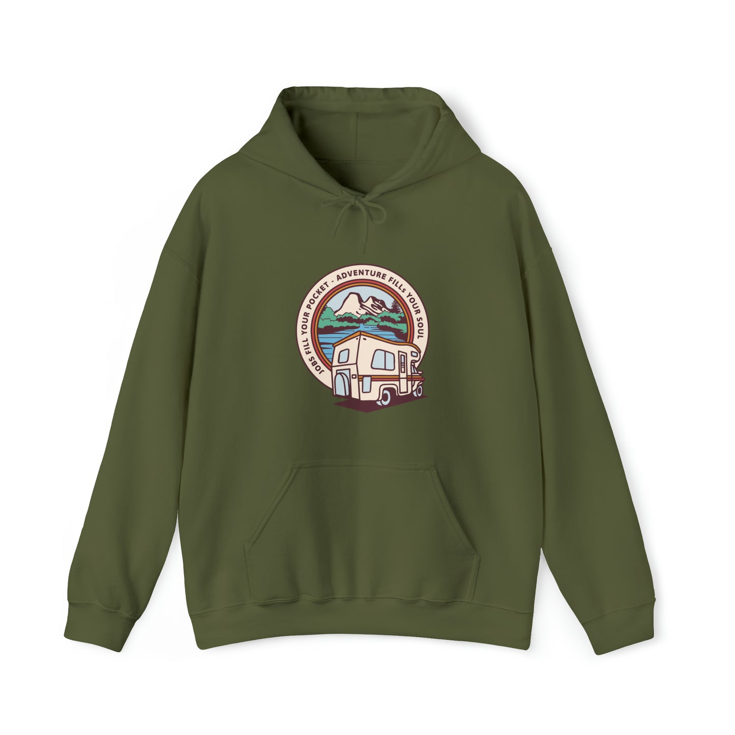 Adventure Fills My Soul Unisex Heavy Blend™ Hooded Sweatshirt