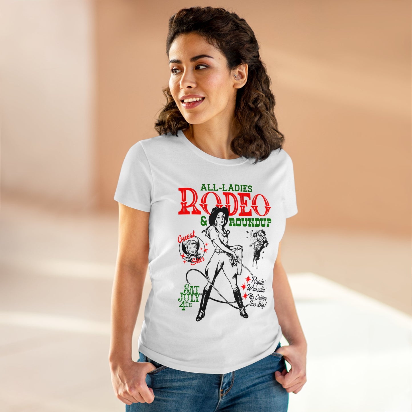 All Ladies Rodeo Cotton Tee