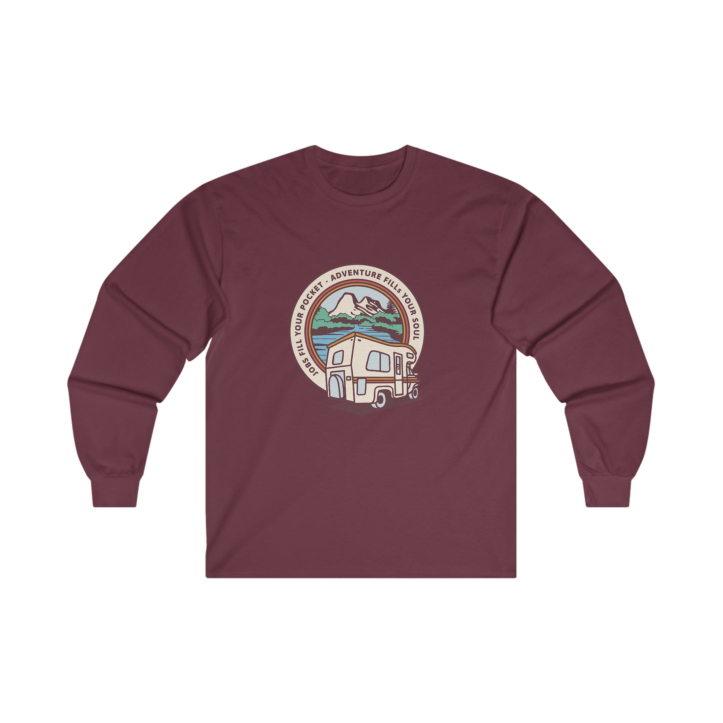 Adventure Fills My Soul Men's Ultra Cotton Long Sleeve Tee