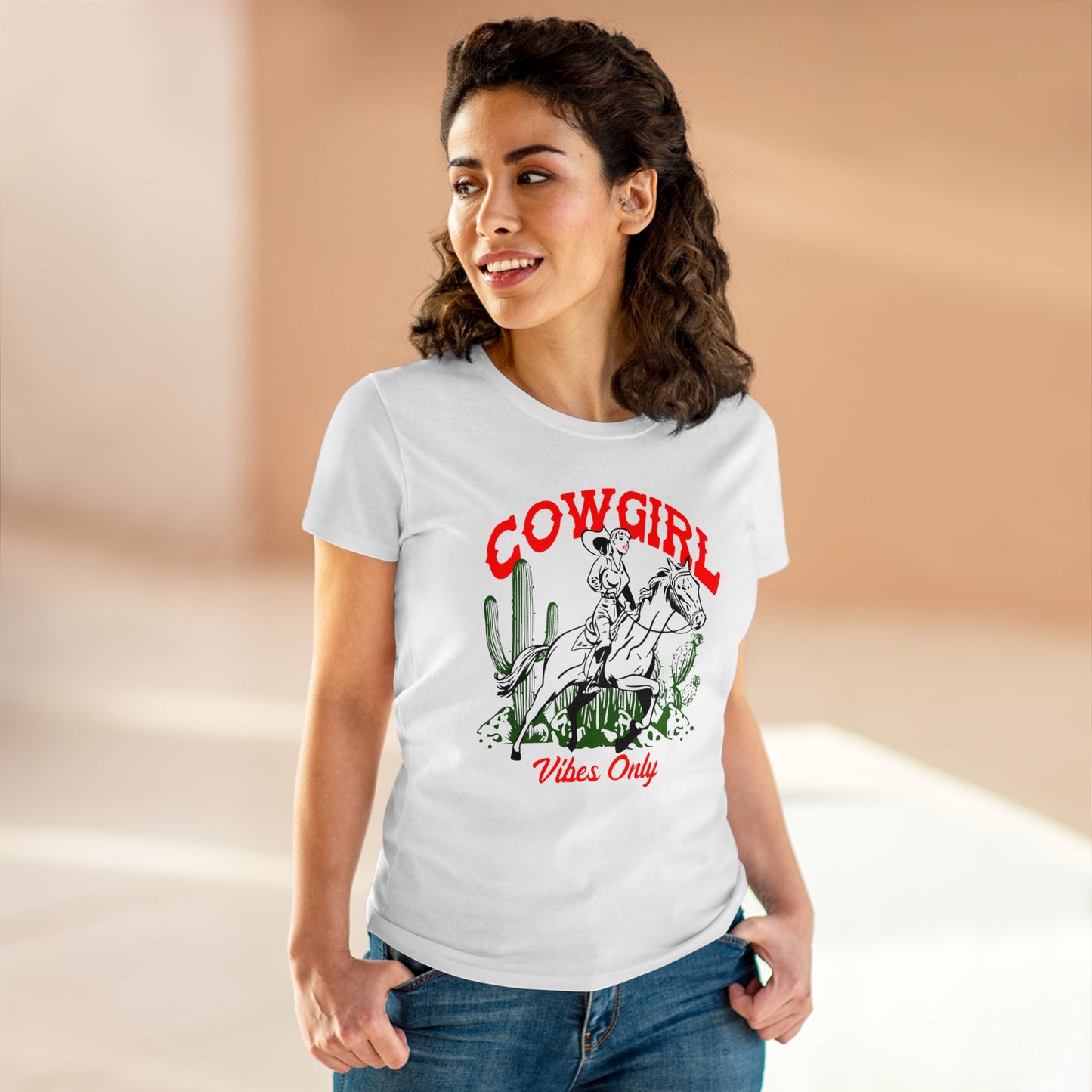 Cowgirl Vibes Only Women's Tee