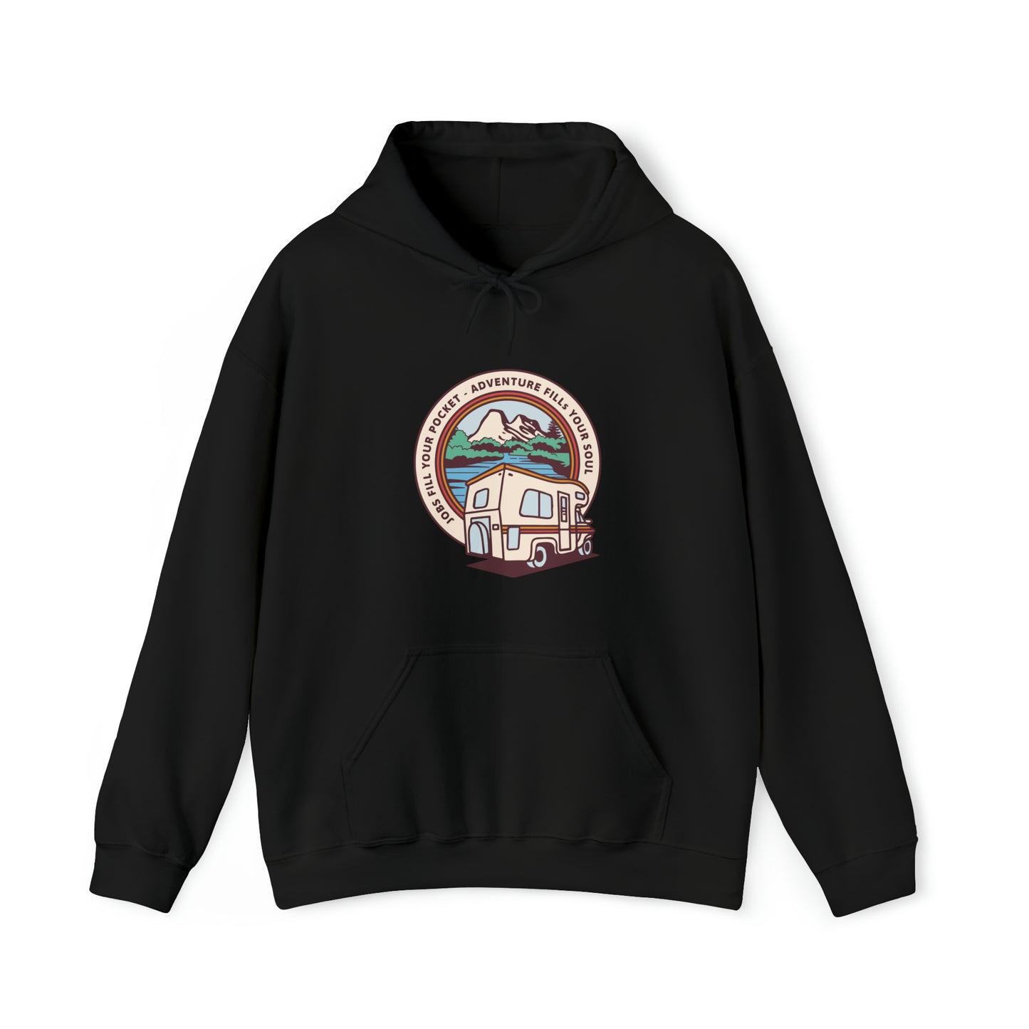 Adventure Fills My Soul Unisex Heavy Blend™ Hooded Sweatshirt