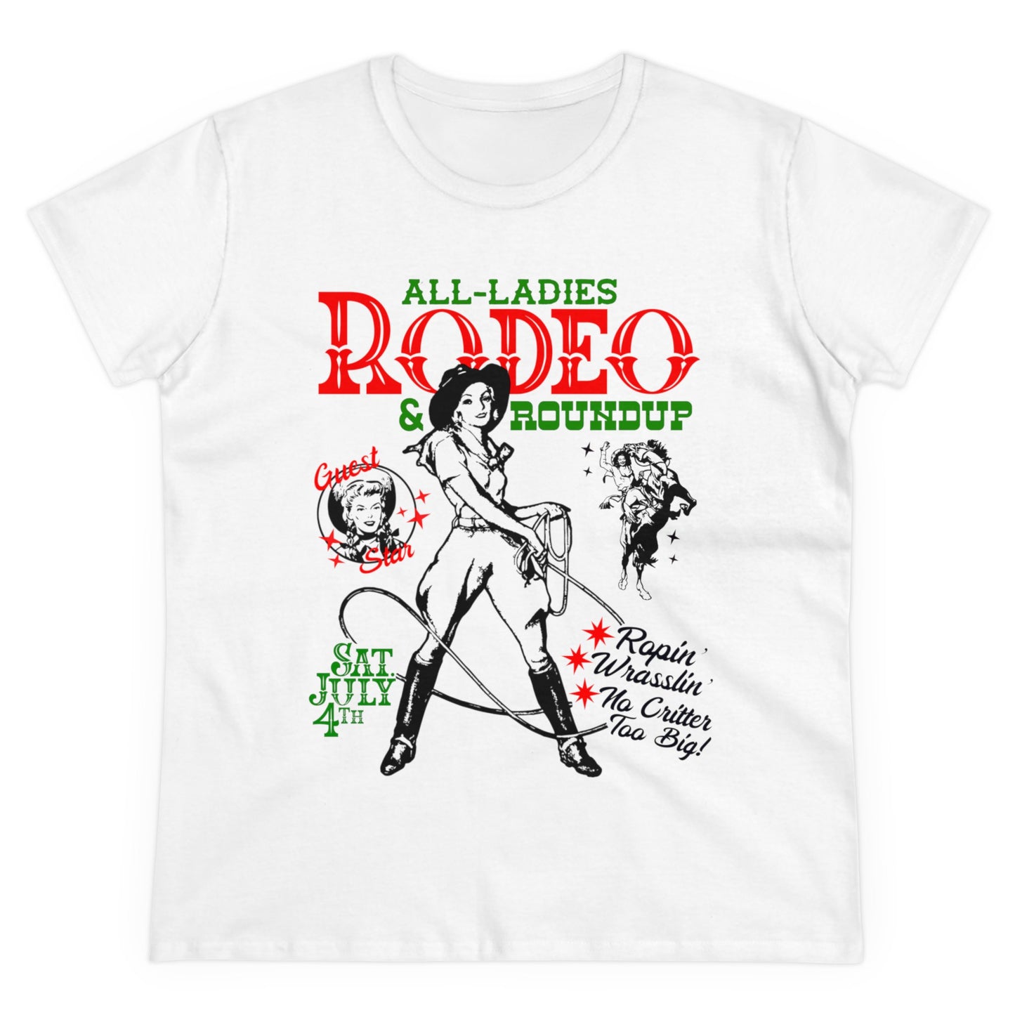 All Ladies Rodeo Cotton Tee