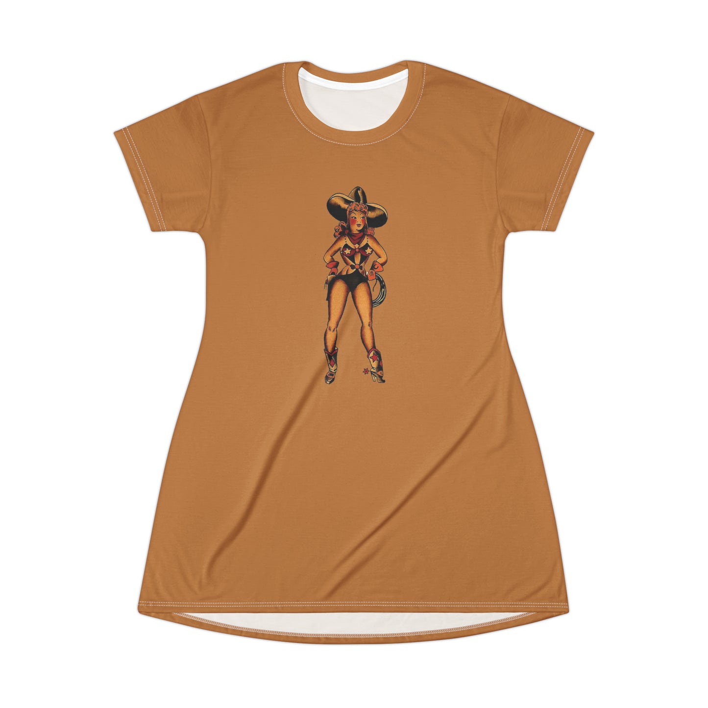Cowgirl T-Shirt Dress