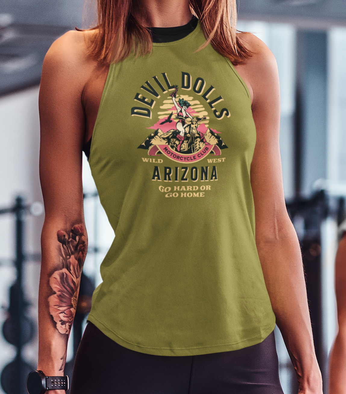 Women's Devil Dolls Motorcycle Club Tank