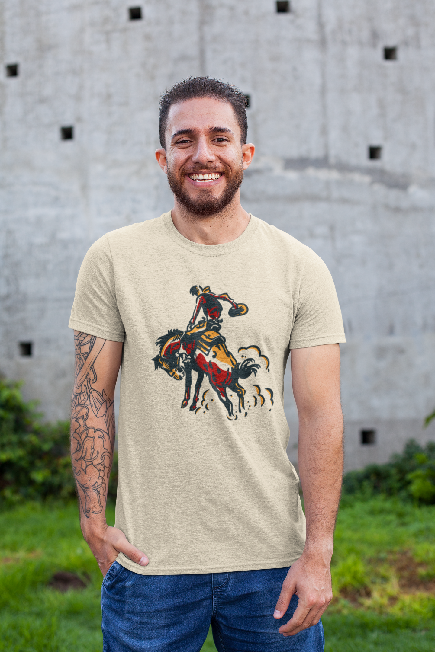 Men's Bronco Softstyle T-Shirt