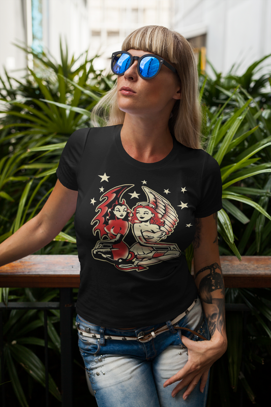 Women's Angel Devil Softstyle Tee