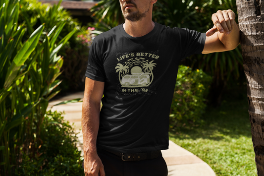 Life Is Better In The Van Men's Softstyle T-Shirt