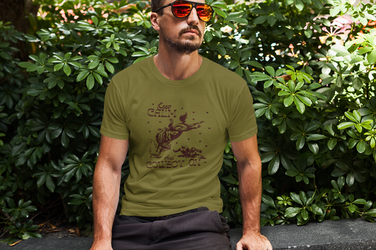 Men's Cowboy On Softstyle T-Shirt