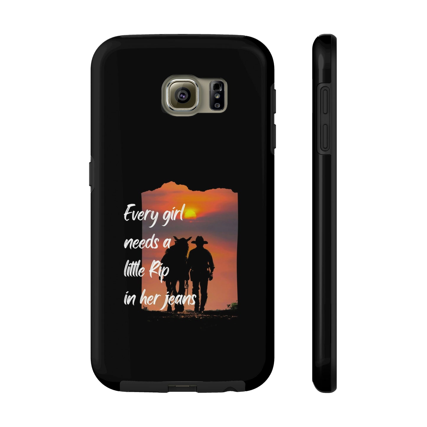 Rip In Your Jeans Phone Case