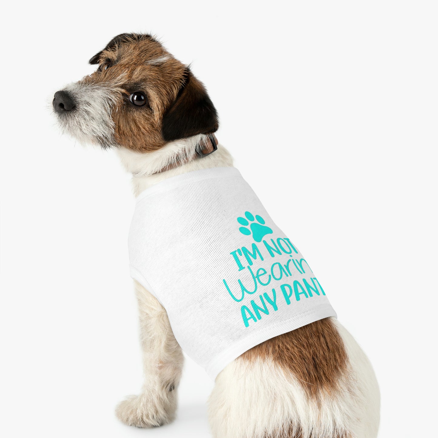 I'm Not Wearing Pants Pet Tank Top