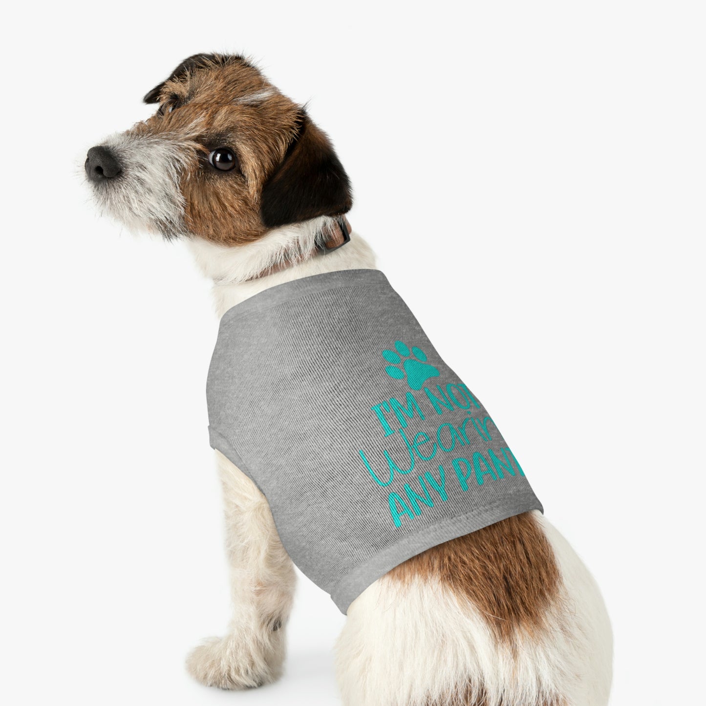 I'm Not Wearing Pants Pet Tank Top