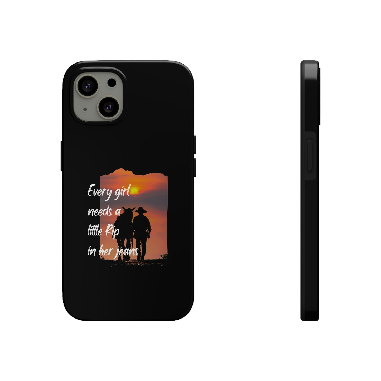 Rip In Your Jeans Phone Case