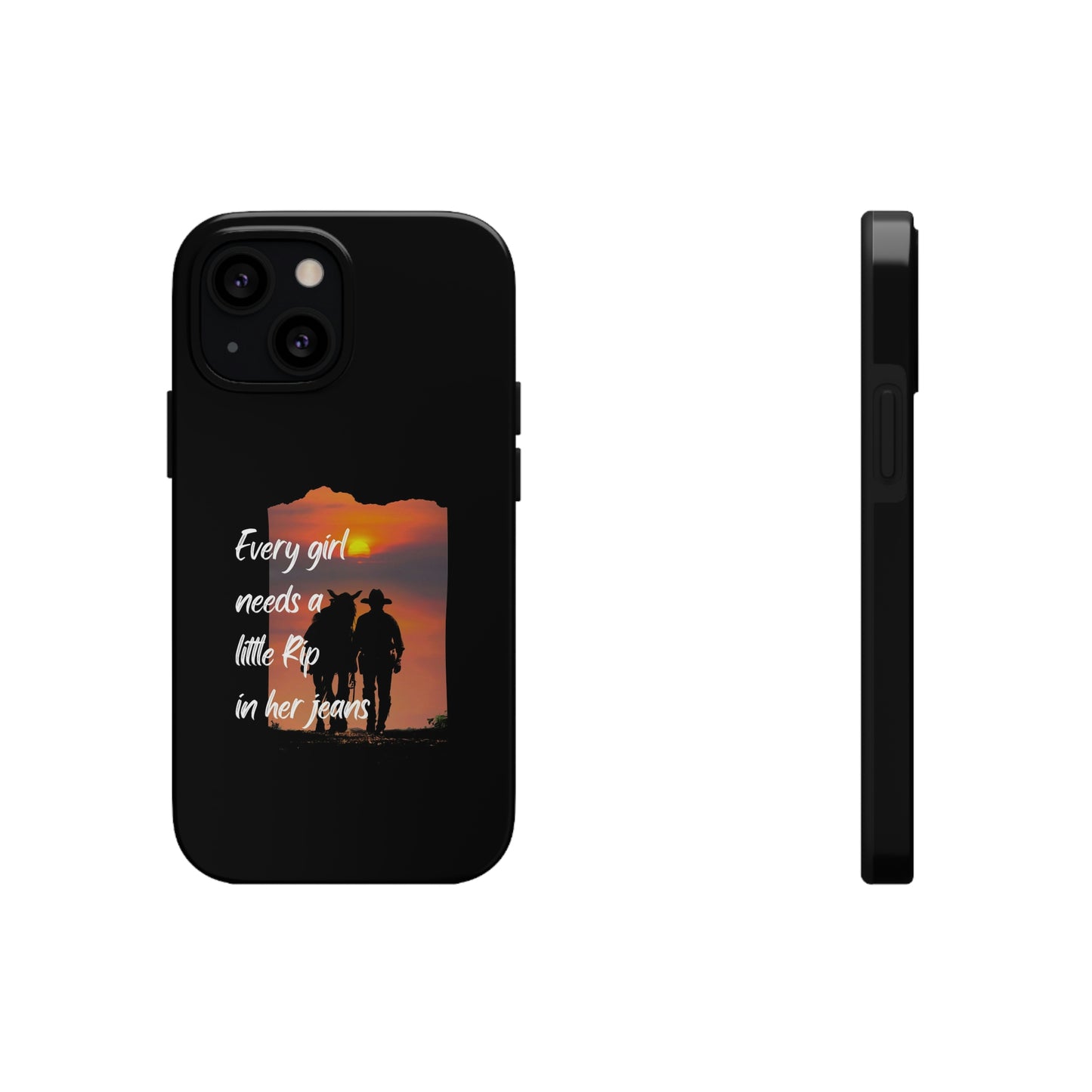 Rip In Your Jeans Phone Case