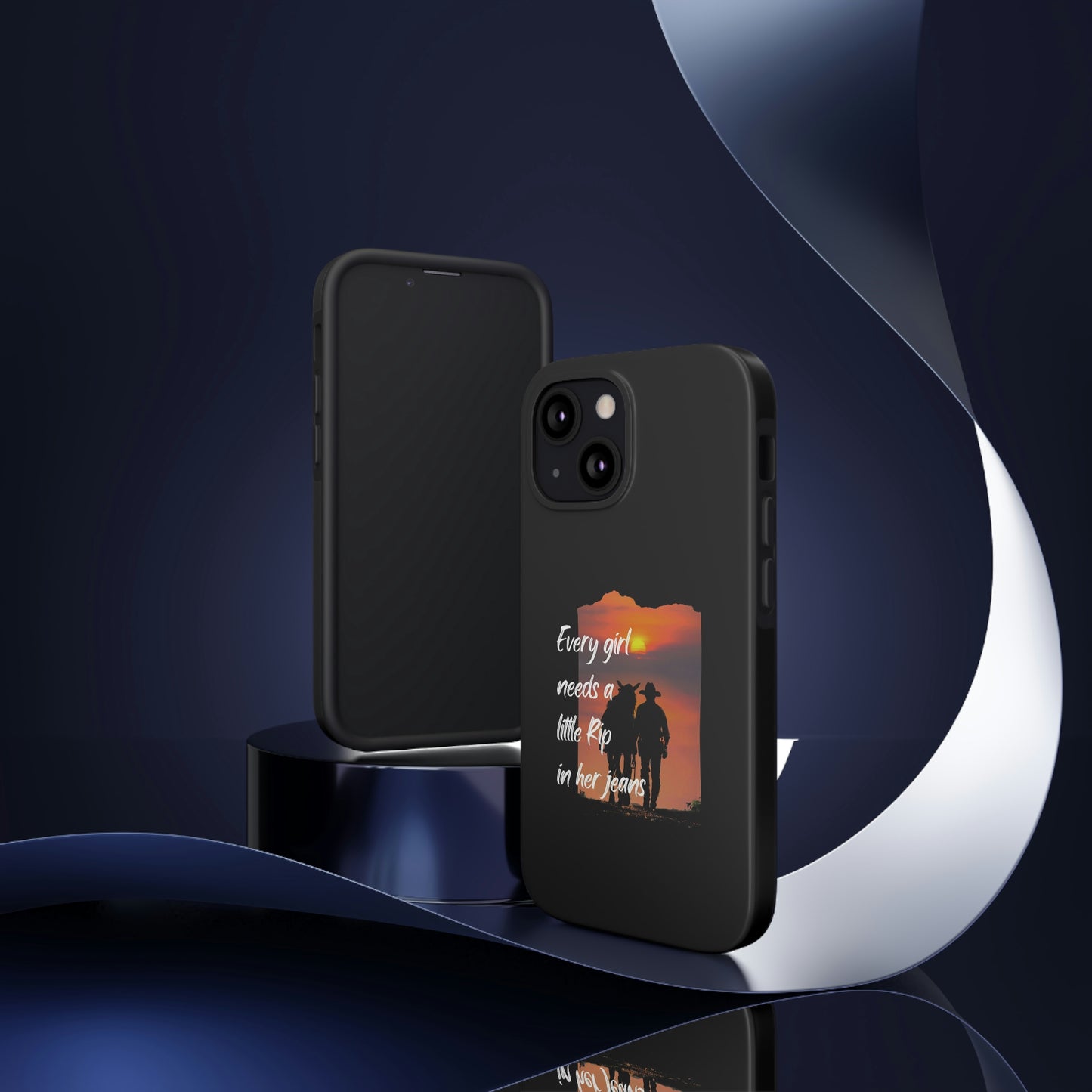 Rip In Your Jeans Phone Case