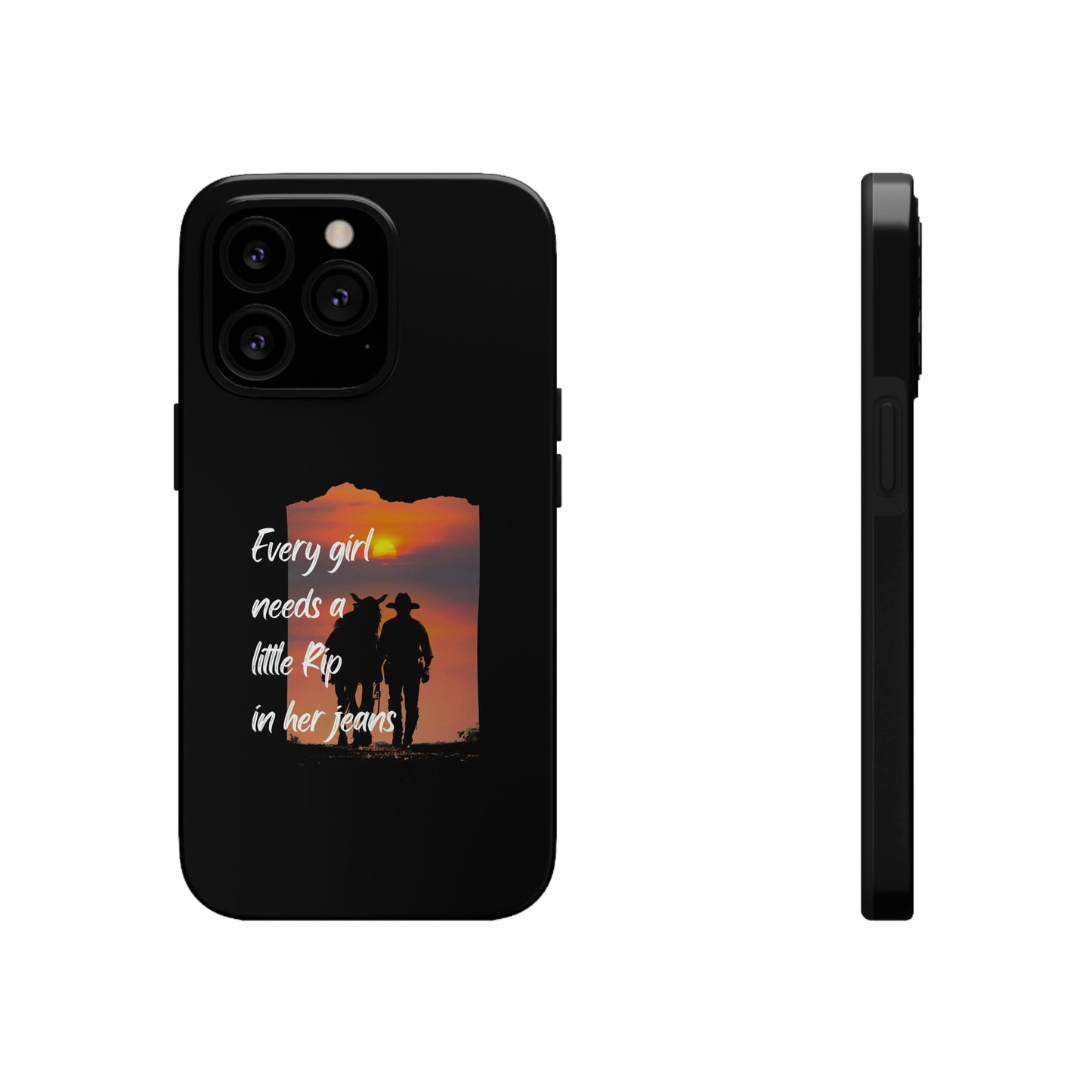 Rip In Your Jeans Phone Case