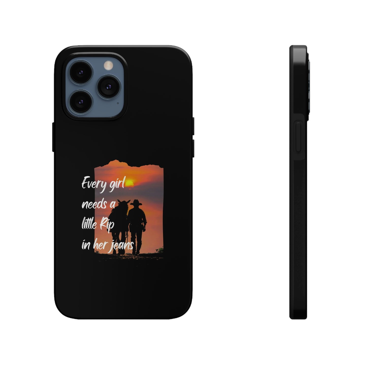 Rip In Your Jeans Phone Case